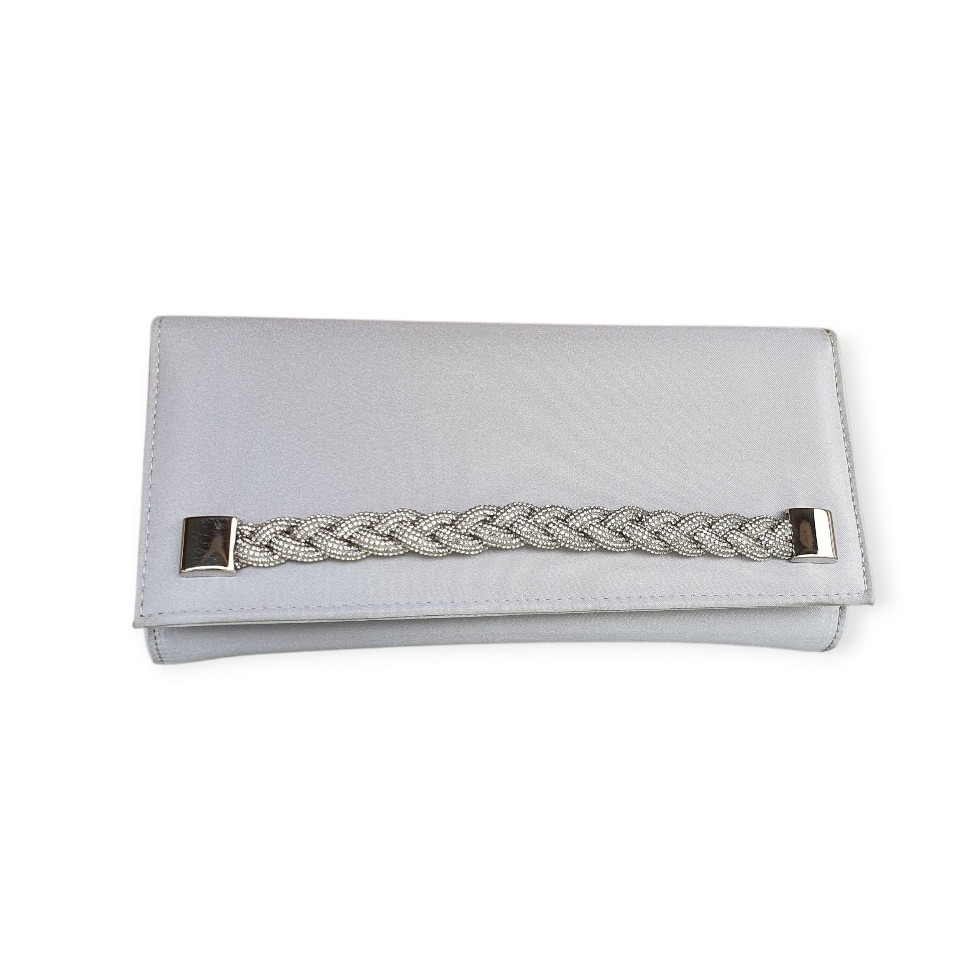 Albano B012 Roso argento strass cristal